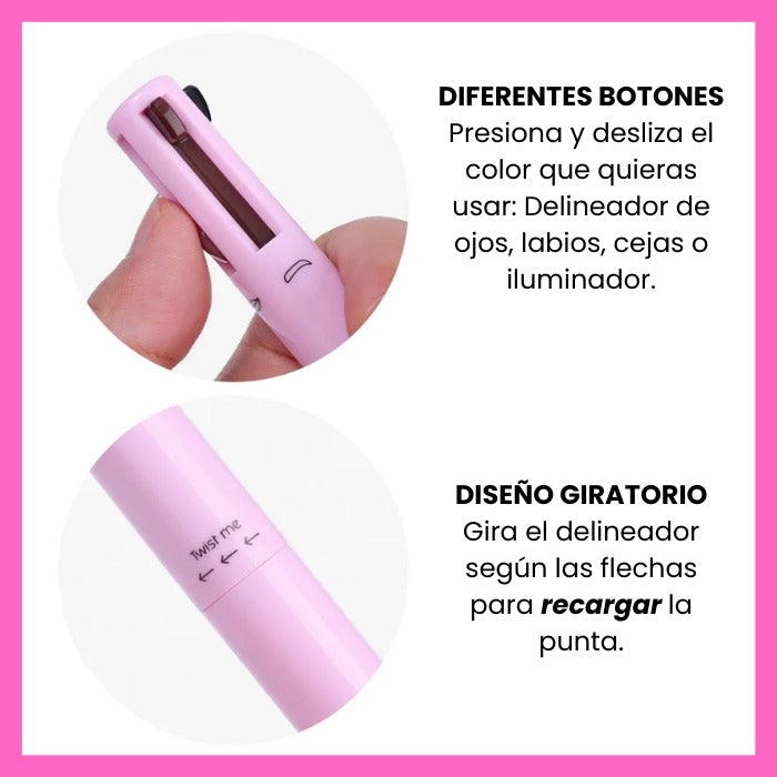 MAGIC LINER 4 EN 1  LARGA DURACIÓN